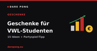 Geschenke für VWL-Studenten: 15 Ideen + Partyspiel-Tipp