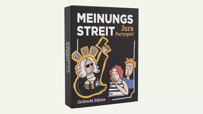 Meinungsstreit, das Partyspiel für Jura-Studenten