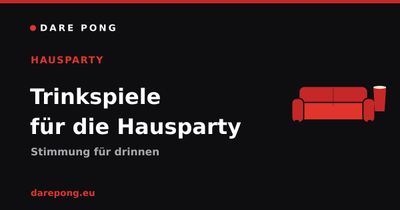 Trinkspiele für die Hausparty: Stimmung für drinnen