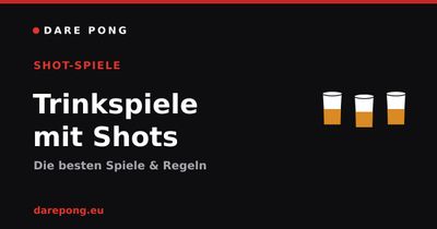 Trinkspiele mit Shots: die besten Spiele & Regeln