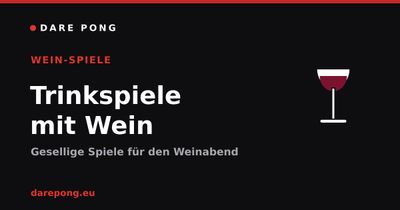 Trinkspiele mit Wein: gesellige Spiele für den Weinabend