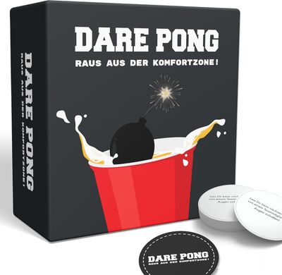Dare Pong Verpackung